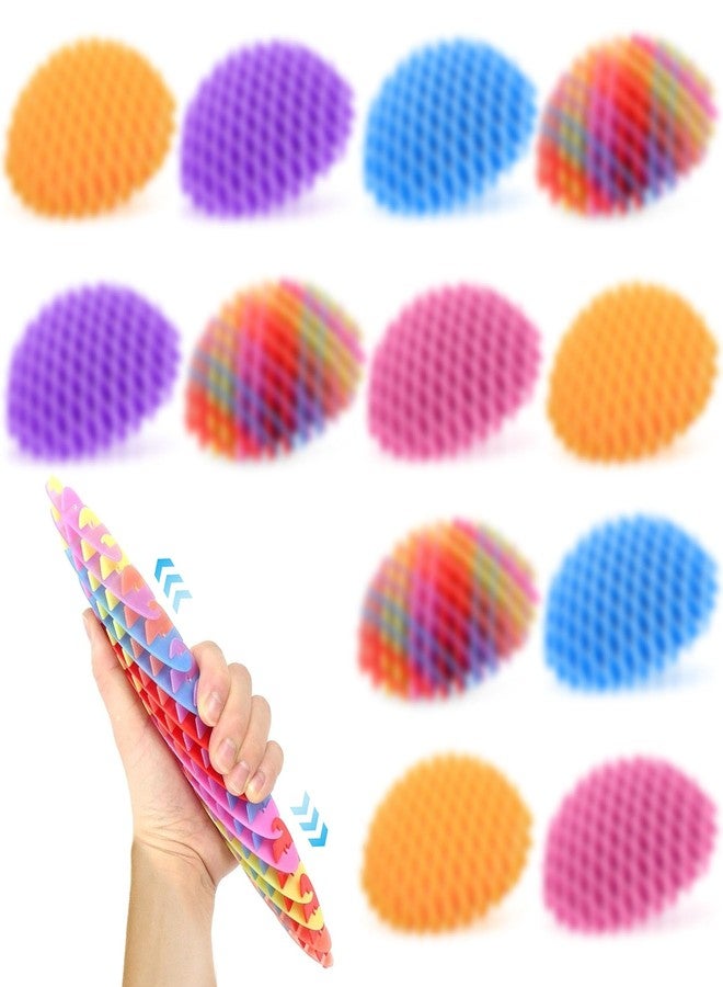 donciety Valentines Day Gifts for 12Pcs Fidget Worm, Worm Fidget Toy, Resistance Fidget Toys Adults Stress Anxiety Relief Toys, Stress Relief Fidget Toys for Kids&Adults (Colorful) - Image 1